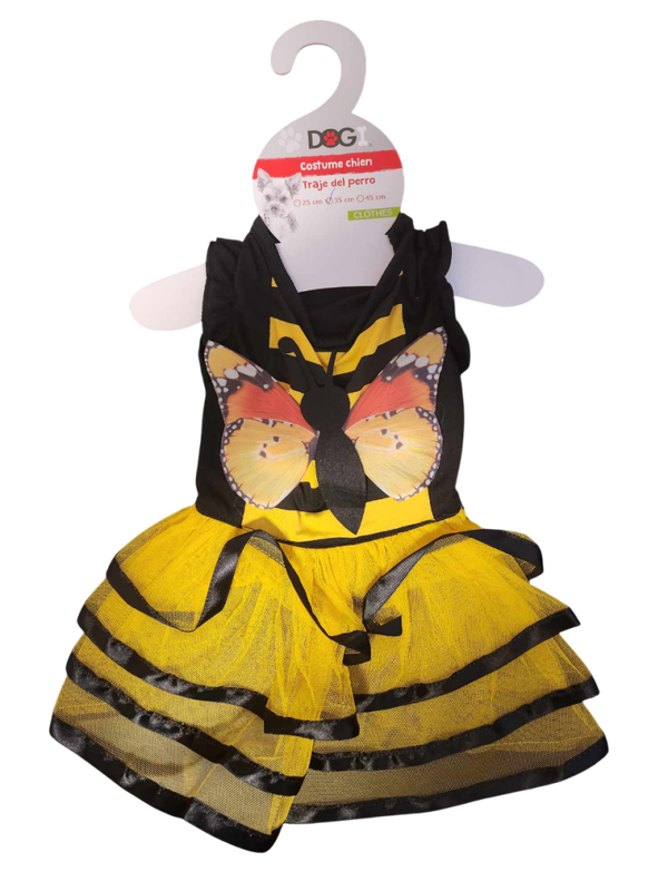 Costume pour chien Abeille avec Papillon