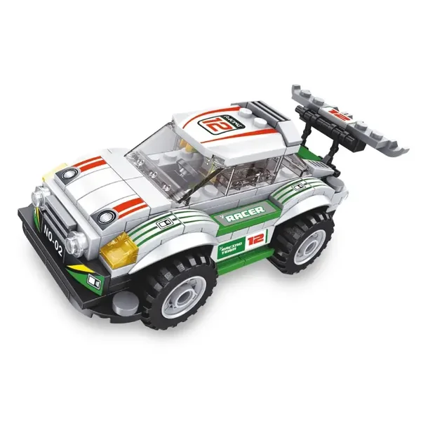 Set de Bouwstenen de voiture de course de 173 pièces