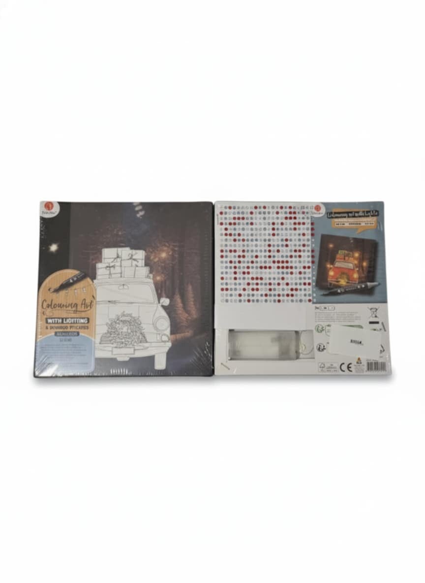 Stickers Diamant - Éclairage LED - Décoration de Noël