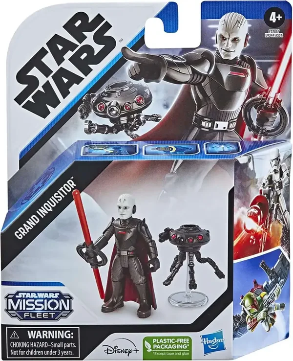 Figurine Star Wars Mission Fleet – Grand Inquisitor avec Droïde | Hasbro | Disney+