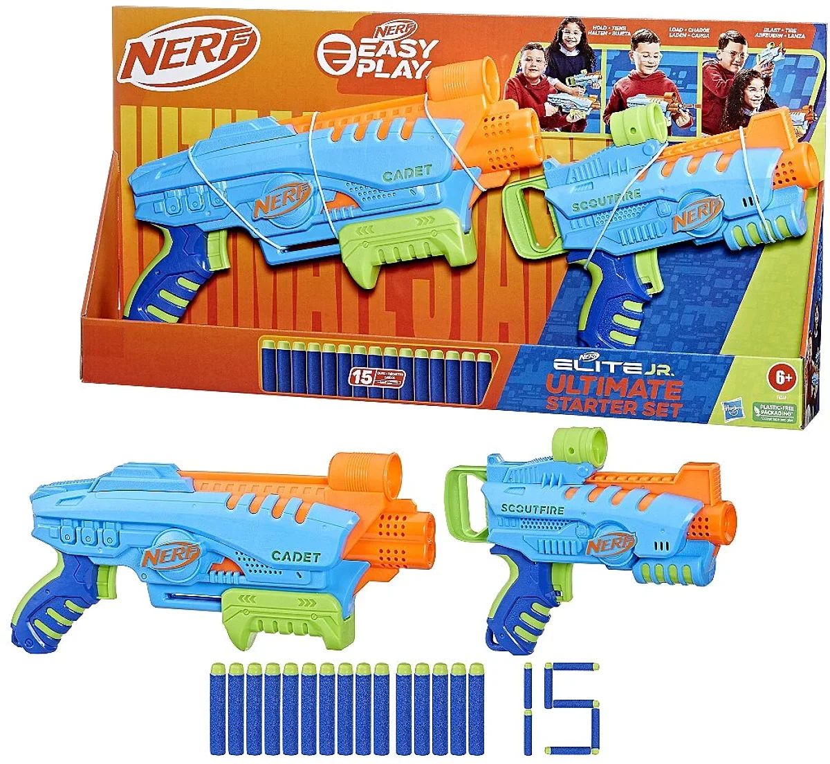 NERF ELITE - JUNIOR ULTIMATE STARTER SET