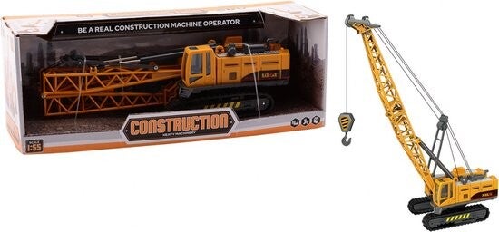 Johntoy - Jouet Enfant - Grue De Chantier - 1:55