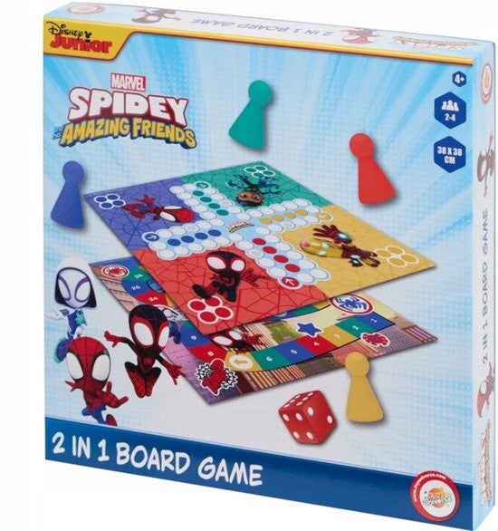 Jeu de société 2 en 1 Spiderman / Spidey