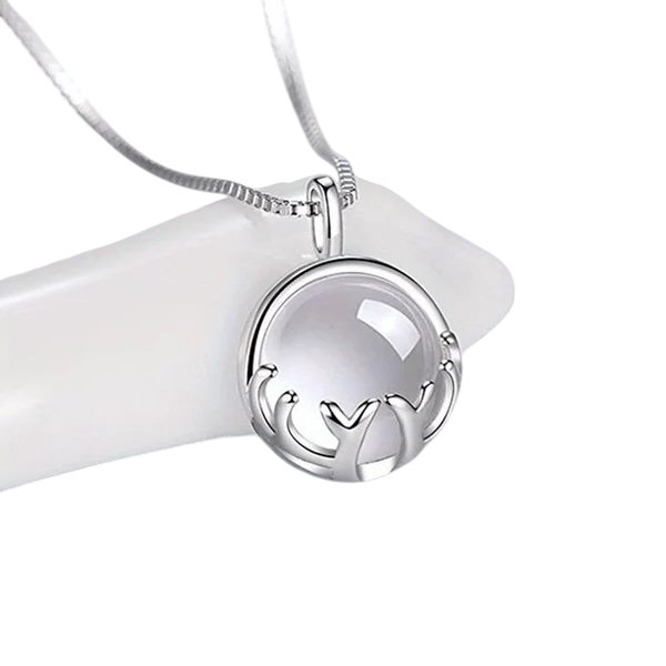 Pendentif gemme plaqué Argent 925