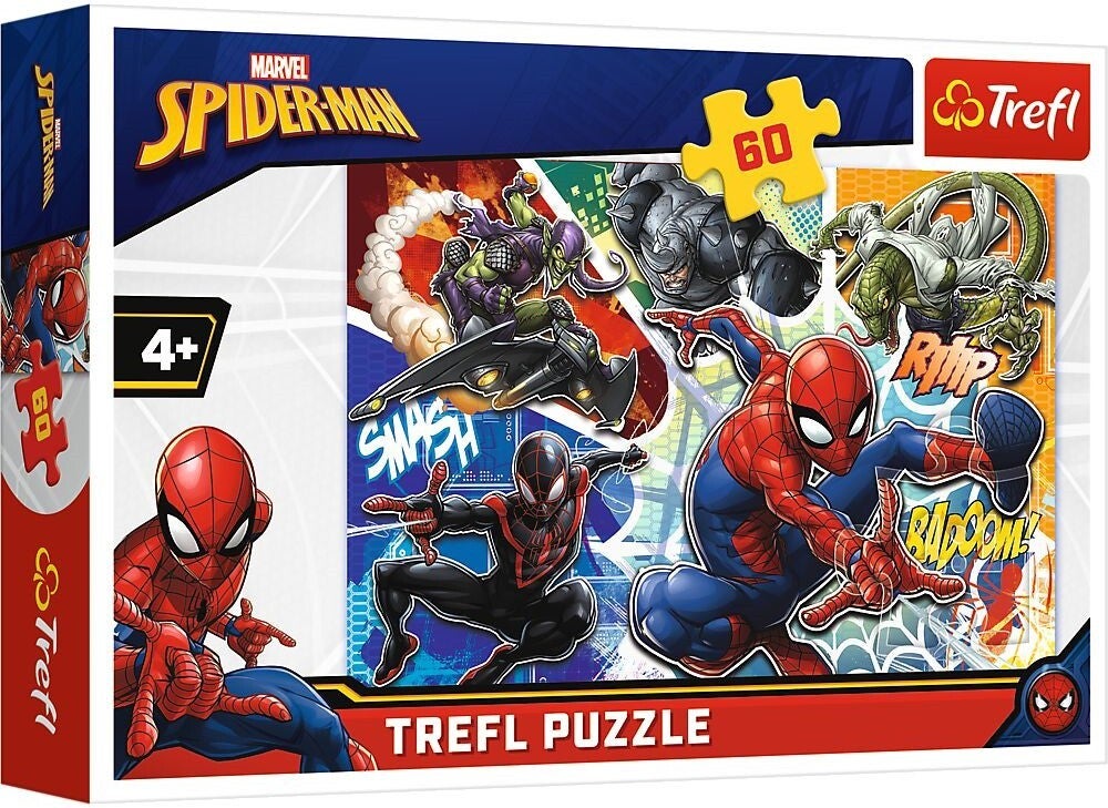 Puzzle Trefl 60 pièces - Spider-Man
