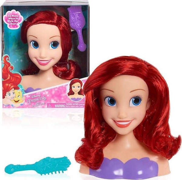 Tête à coiffer miniature Ariel, princesse Disney