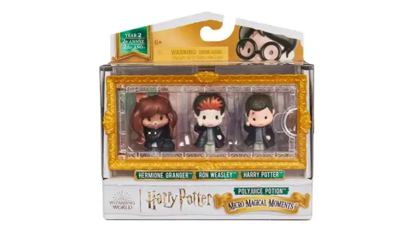 Micro magical moment pack 3 personnage harry potter et le polynectare