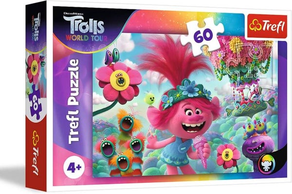 Puzzle Trolls 60 pièces