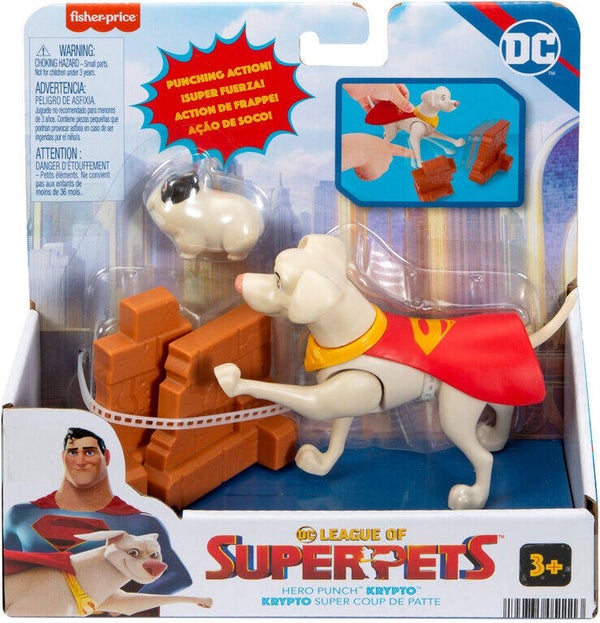 Fisher Price DC League of Super-Pets Hero Punch Krypto