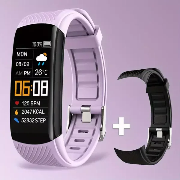 Montre Intelligente En Silicone Pour Hommes Et Femmes