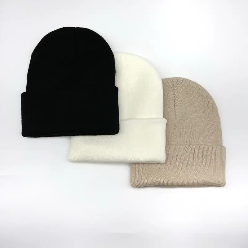 Bonnets Unisexes En Tricot Chauds Et Coupe-vent Pour L'hiver