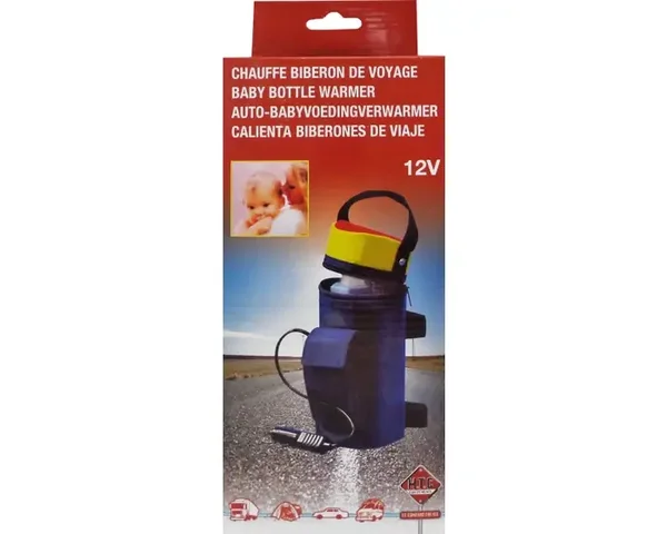 Chauffe-biberon 12V 250ml sac nylon + prise all-cig