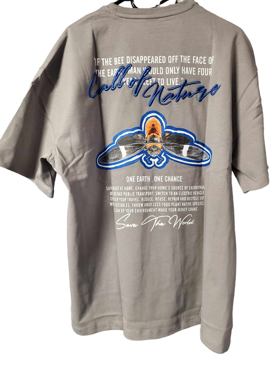 Tee-Shirt 2512 Call Of Nature Gray Taille M