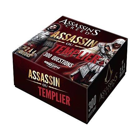 Boîte Assassin ou Templier - 300 questions (Coffret)