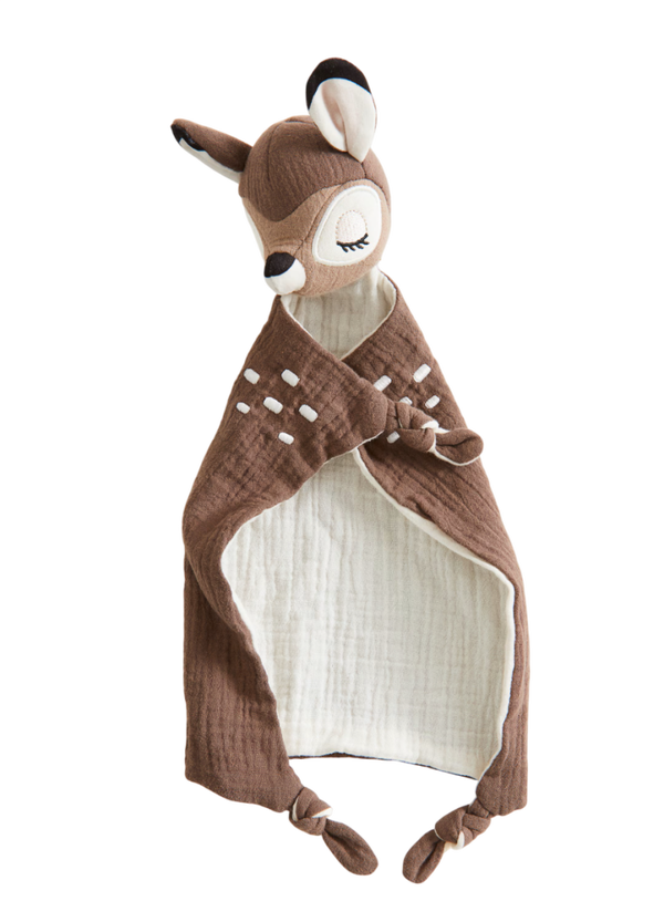 Doudou Bambi Disney en mousseline de coton