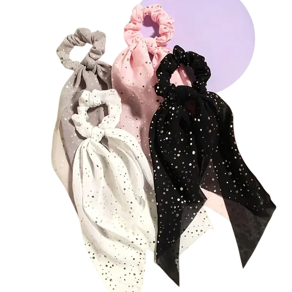 Chouchous Foulard  Motif pois , couleurs aléatoire 2,25€/Unit