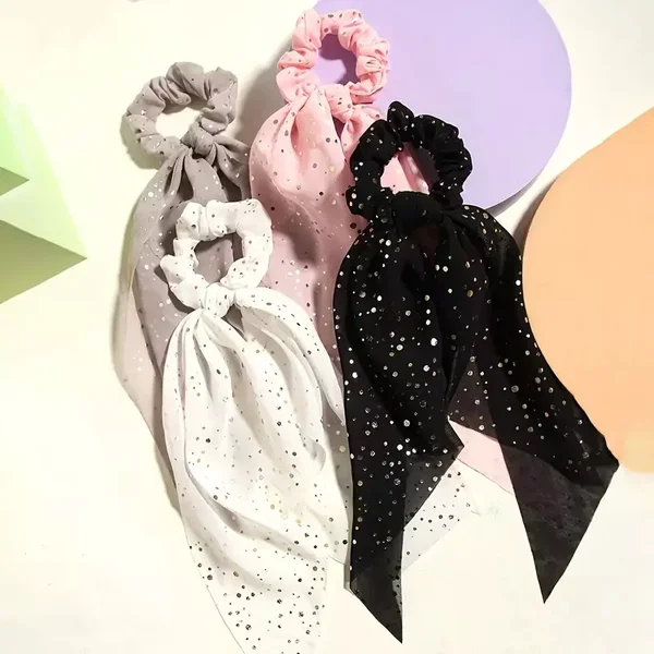 Chouchous Foulard  Motif pois , couleurs aléatoire 2,25€/Unit