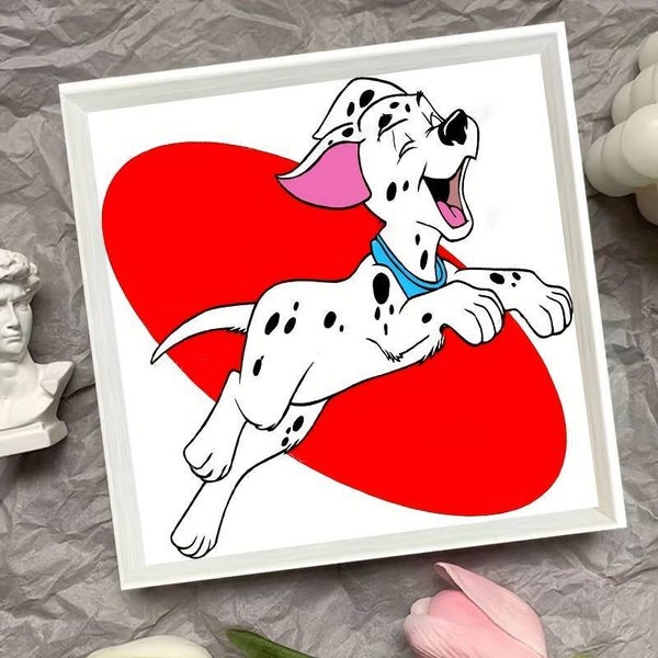 Diamond Painting Dalmatien 5D 20x20cm