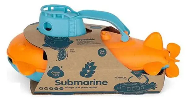 🚢 Sous-marin Jouet pour Enfant – Jeu de Bain et d’Eau – 26 cm