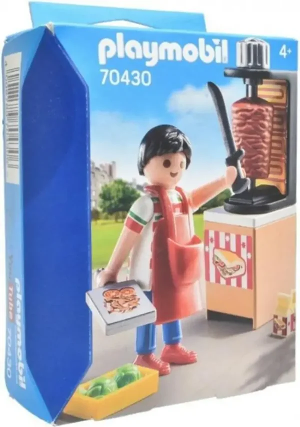 PLAYMOBIL 70430 Stand Döner Kebap avec accessoires