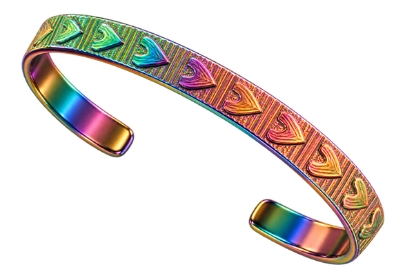 Bracelet Rétro Alliage Main Bijoux Coeur