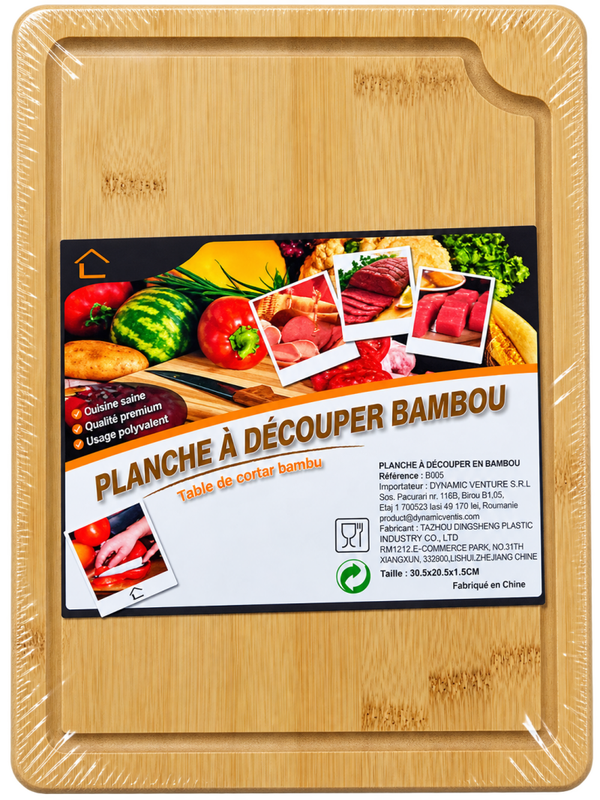 Planche à découper en bambou – Élégante, pratique et polyvalente