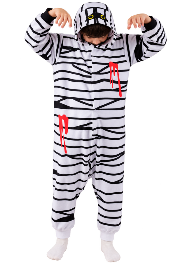 👻 Déguisement Enfant Momie Halloween – BOUH / 5-7 ans