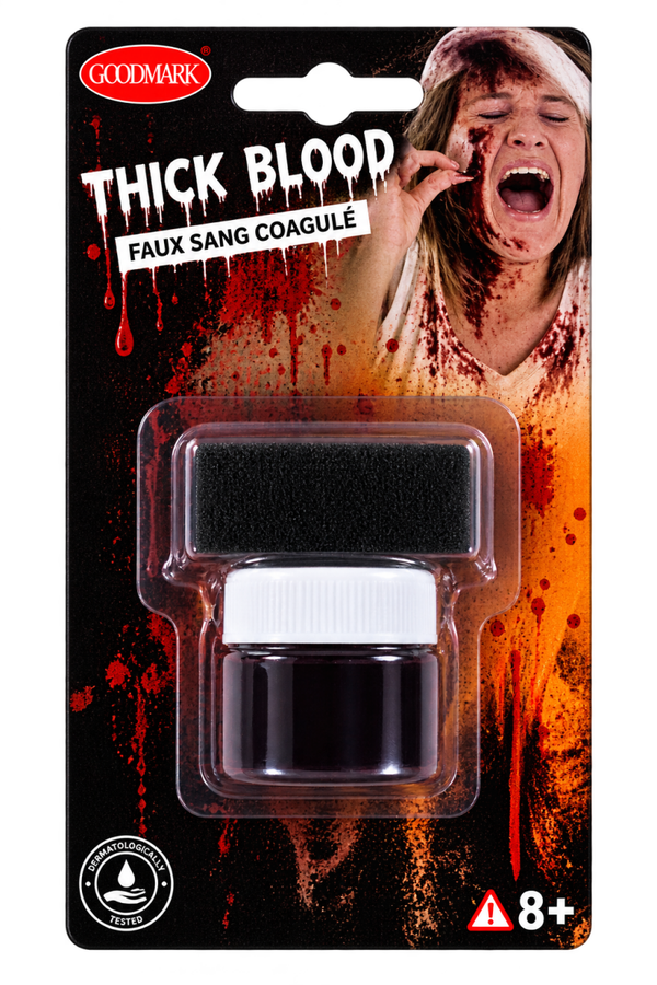 🩸 GOODMARK Thick Blood – Faux Sang Coagulé avec Éponge d’Application