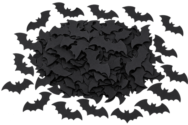 🦇  Confettis de table Chauve-souris Halloween