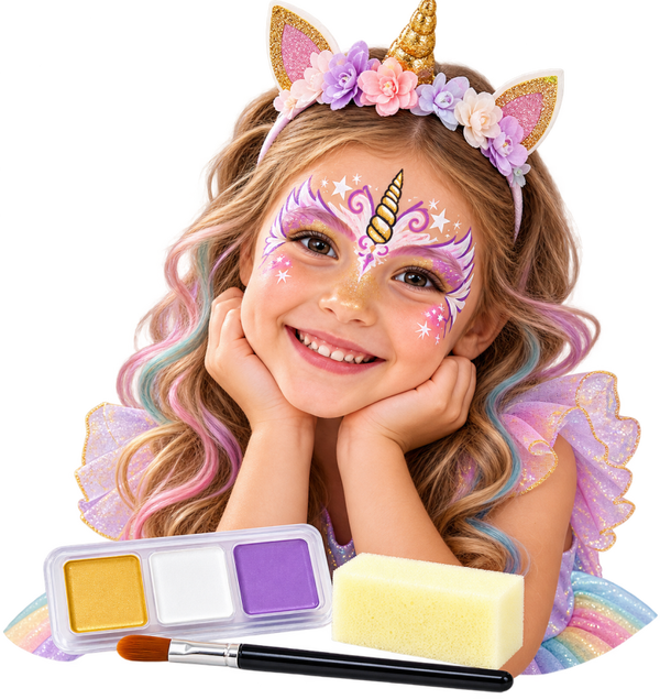 🎨 Description détaillée – Kit de Maquillage Enfant GOODMARK Licorne