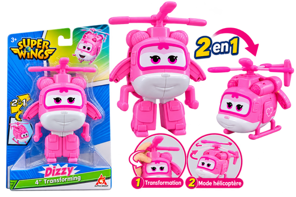 Super Wings - Figurine transformable Dizzy