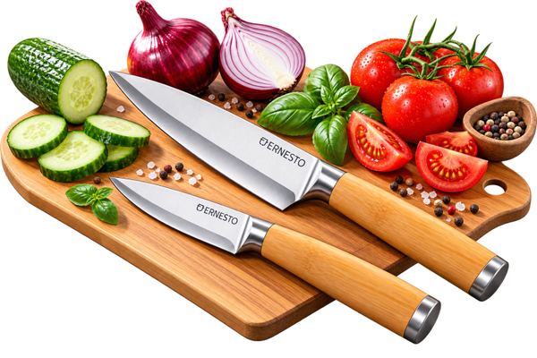 🔪 ERNESTO – Set de 2 couteaux de cuisine
