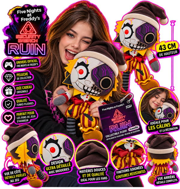 💜 Peluche RUIN – Five Nights at Freddy’s | Funko Plushies
