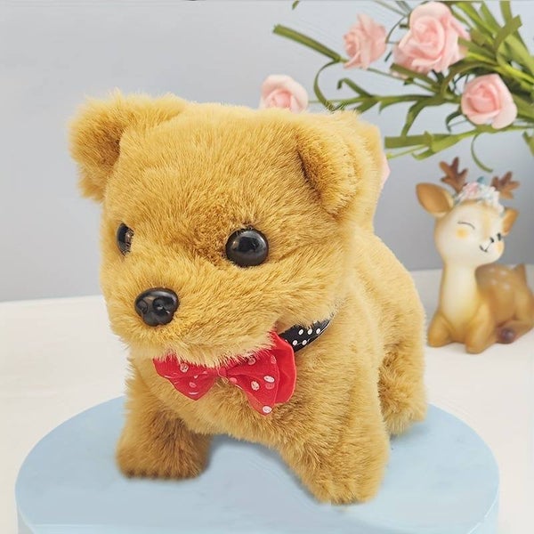 Peluche chien électrique