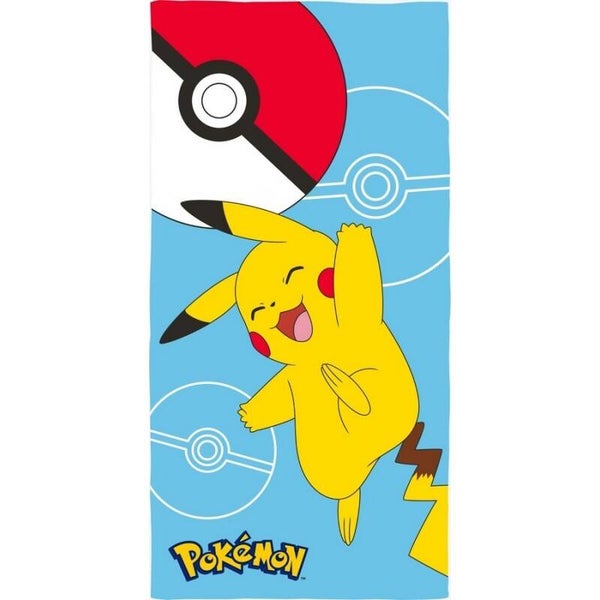 Pokemon serviette de bain Pikachu 70 x 140 cm