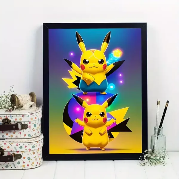 Diamond Painting Pikatchu Pokemon  30x40 cm