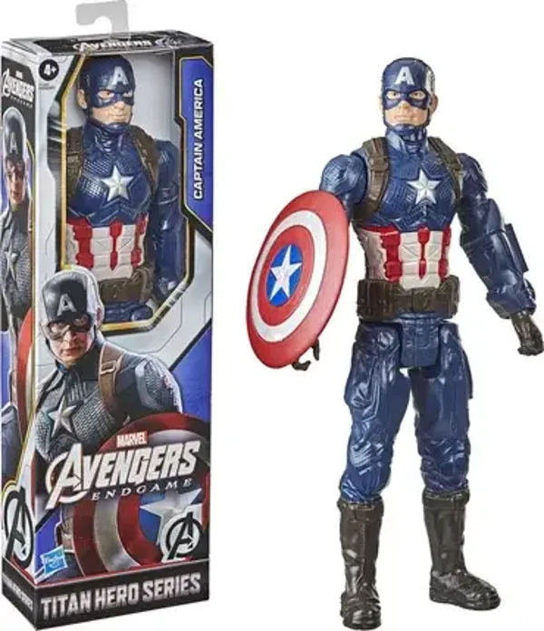 MARVEL - AVENGERS - FIGURINE - CAPTAIN AMERICA - TITAN HERO 30CM