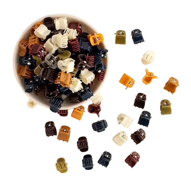 petites pinces à cheveux couleurs aléatoires