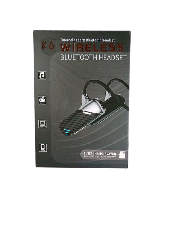 k6 wireless bluetooth headset
