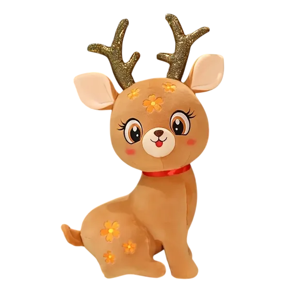 Peluche renne couleur Brun