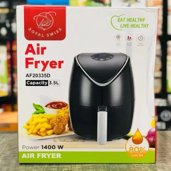 Air Fryer Royal Swiss  d’une capacité de 3,5