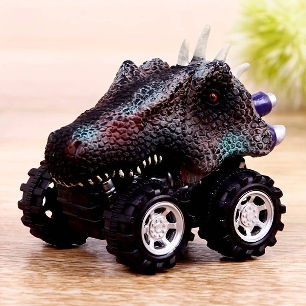 Mini Monster Truck Avec De Gros Pneus Petit Jouet Dinosaure (Spinosaure Dorsal)