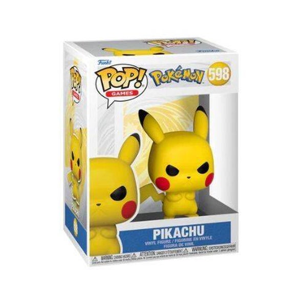 POKÉMON - FIGURINE POP! GRUMPY PIKACHU (EMEA) 9 CM