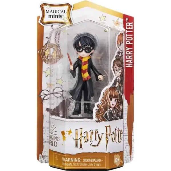 FIGURINE MAGICAL MINIS HARRY POTTER WIZARDING WORLD - Figurine Poupée Articulée Harry Potter 8 cm