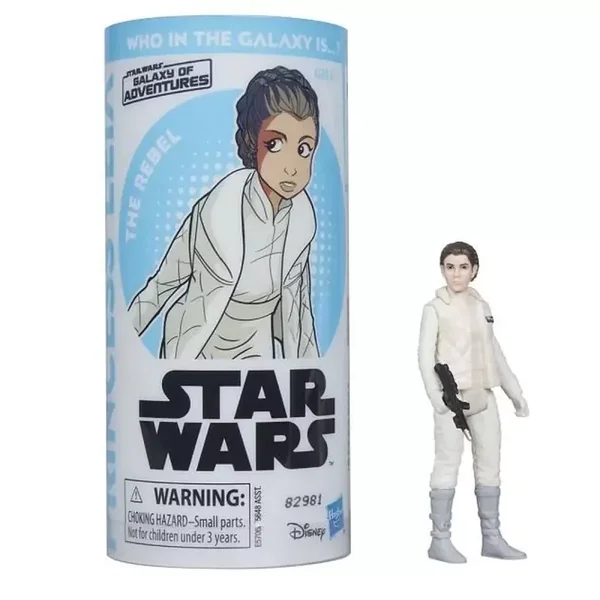 Star Wars Princess Leia Rebel 3.75" Action Figure Galaxy of Adventures