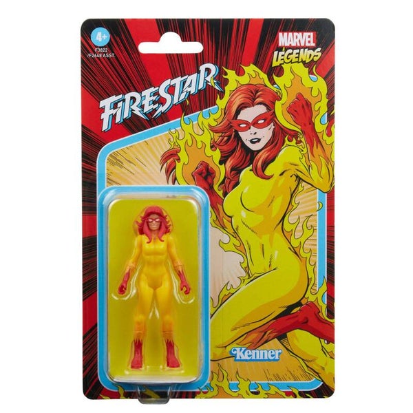 Firestar figurine Marvel Legends Retro Collection Series Hasbro 10 cm