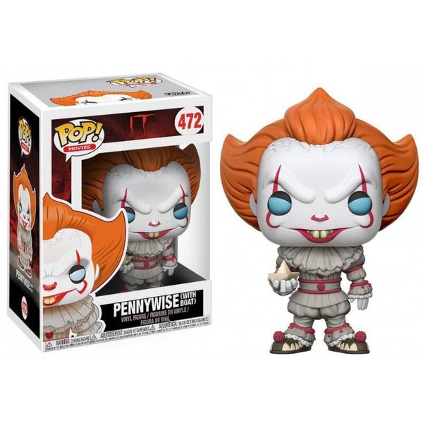 FUNKO ÇA POP 472 FIGURINE PENNYWISE (AVEC BATEAU)