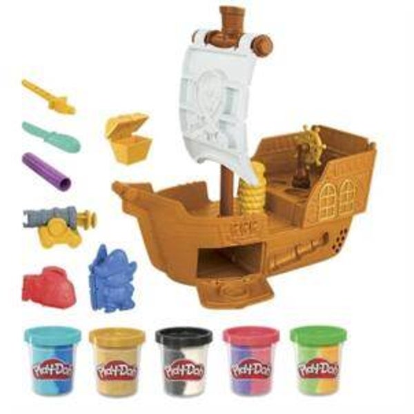 Hasbro Play-Doh Aventure Bateau Pirate Coffret Bateau Aventure