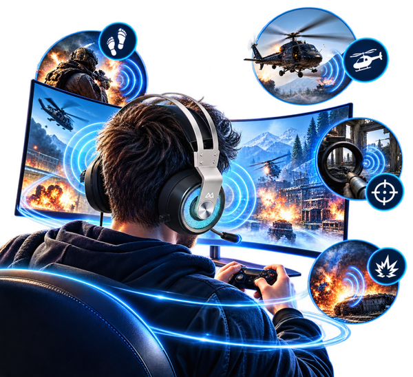🎧 Casque Gaming EG3 PRO – Immersion et Son Puissant