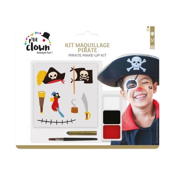 🏴‍☠️ Kit Maquillage Pirate – p’tit clown